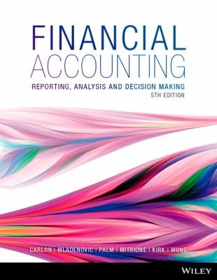 Financial Accounting: Reporting, Analysis and Decision Making 5E - book cover