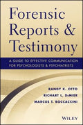 Forensic Reports and Testimony: A Guide to Effective Communication for Psychologists and Psychiatrists - book cover