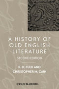 A History of Old English Literature - book cover