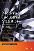 Modern Industrial Statistics: With Applications in R, MINITAB and JMP - book cover