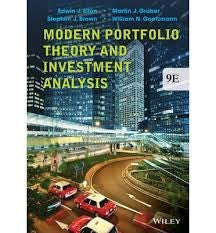 Modern Portfolio Theory and Investment Analysis - book cover