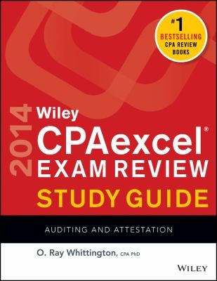 Wiley CPAexcel Exam Review 2014 Study Guide, Auditing and Attestation - book cover
