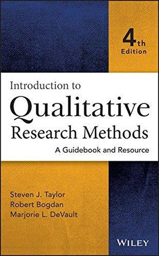 Introduction to Qualitative Research Methods: A Guidebook and Resource - book cover