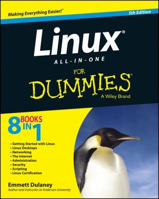 Linux All-in-One For Dummies, 5th Edition - book cover