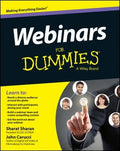 Webinars For Dummies - book cover