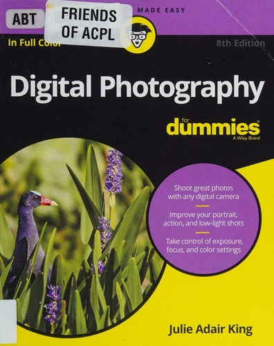 Digital Photography for Dummies - book cover