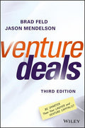 Venture Deals: Be Smarter Than Your Lawyer and Venture Capitalist - book cover