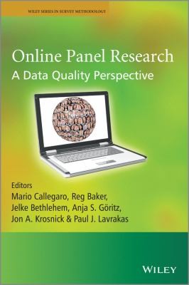 Online Panel Research: A Data Quality Perspective - book cover