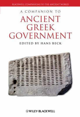 A Companion to Ancient Greek Government - book cover