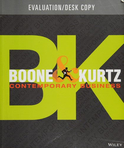 Contemporary Business - book cover