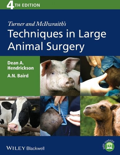 Turner and McIlwraith's Techniques in Large Animal Surgery - book cover