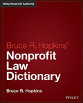 Hopkins' Nonprofit Law Dictionary - book cover