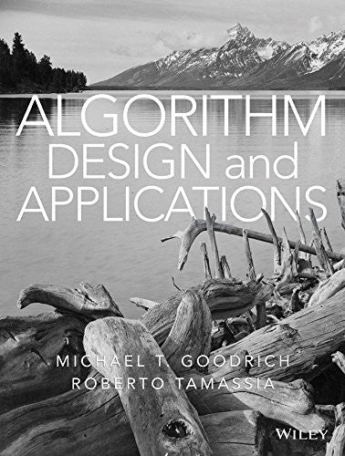 Algorithm Design and Applications - book cover