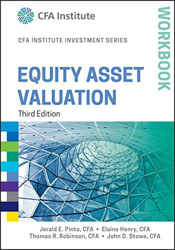 Equity Asset Valuation Workbook - book cover