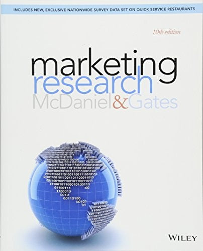 Marketing research - book cover
