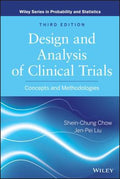 Design and Analysis of Clinical Trials: Concepts and Methodologies - book cover