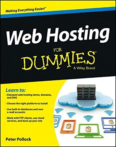 Web Hosting For Dummies - book cover