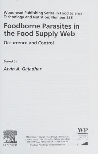 Foodborne Parasites in the Food Supply Web: Occurrence and Control - book cover