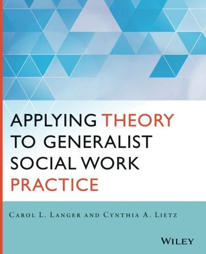 Applying Theory to Generalist Social Work Practice - book cover