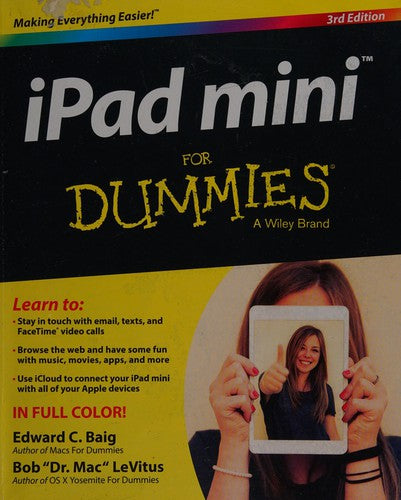 iPad mini For Dummies, 3rd Edition - book cover