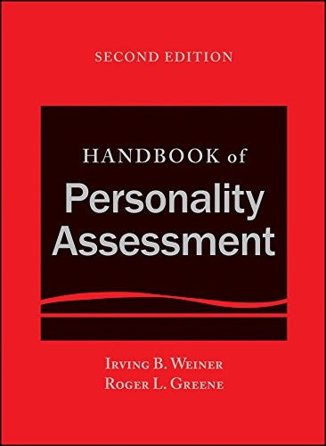 Handbook of Personality Assessment - book cover