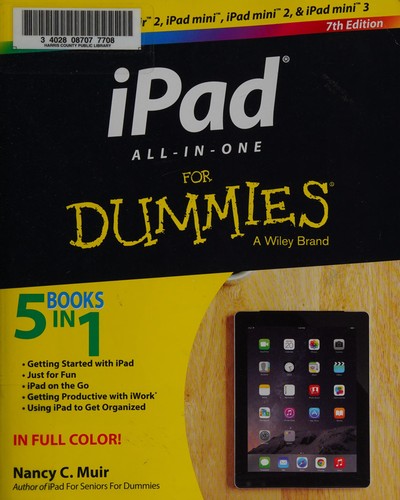 iPad All-in-One For Dummies, 7th Edition - book cover