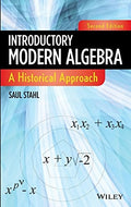 Introductory Modern Algebra: A Historical Approach - book cover