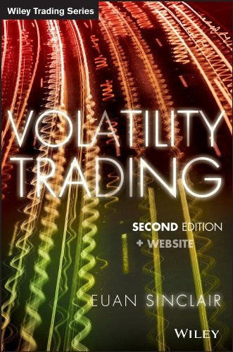 Volatility Trading, + Website - book cover