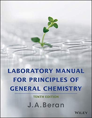 Laboratory Manual for Principles of General Chemistry - book cover