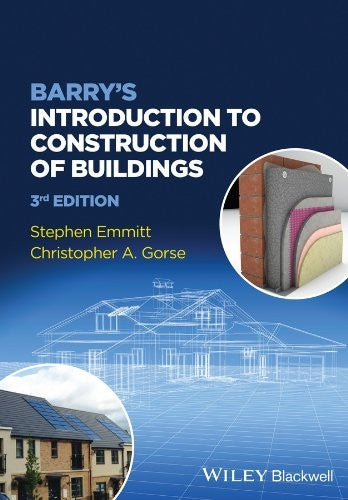 Barry's Introduction to Construction of Buildings - book cover