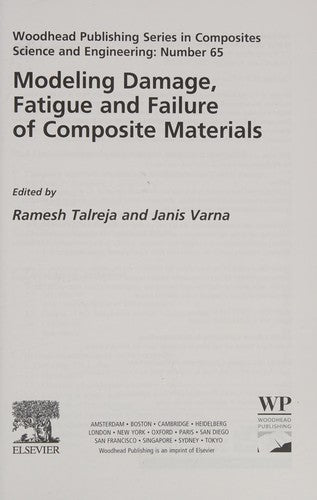 Modelling damage, fatigue and failure of composite materials - book cover