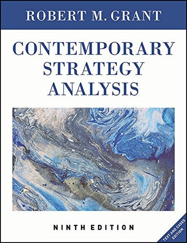 Contemporary Strategy Analysis: Text and Cases Edition - book cover