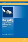 Rice Quality: A guide to rice properties and analysis - book cover