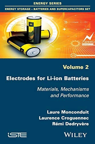 Electrodes for Li-ion Batteries: Materials, Mechanisms and Performance - book cover