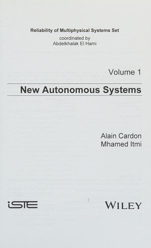 New autonomous systems - book cover