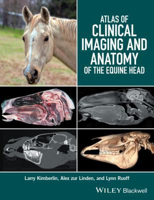 Atlas of clinical imaging and anatomy of the equine head - book cover