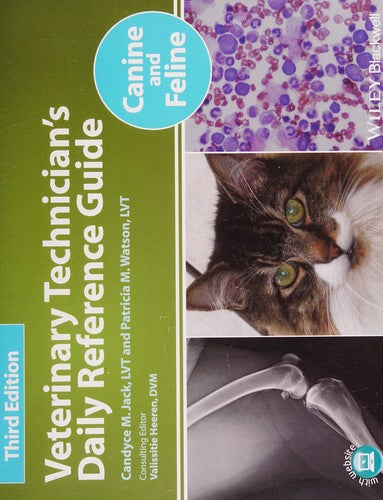Veterinary Technician's Daily Reference Guide: Canine and Feline - book cover