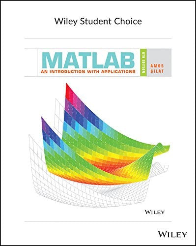 MatLab. An Introduction with Applications - book cover