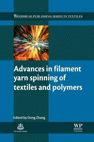 Advances in filament yarn spinning of textiles and polymers - book cover