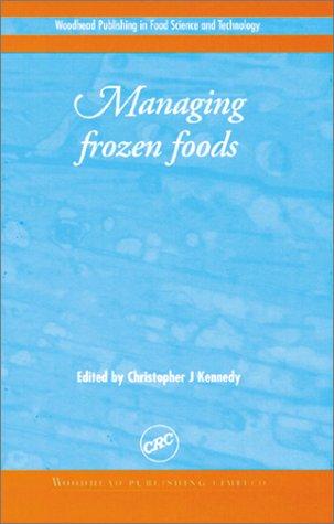Managing frozen foods - book cover