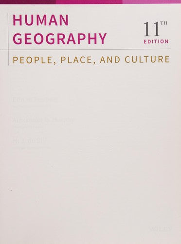 Human Geography: People, Place, and Culture - book cover