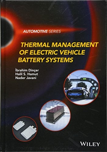 Thermal Management of Electric Vehicle Battery Systems - book cover
