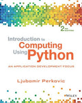 Introduction to Computing Using Python: An Application Development Focus - book cover