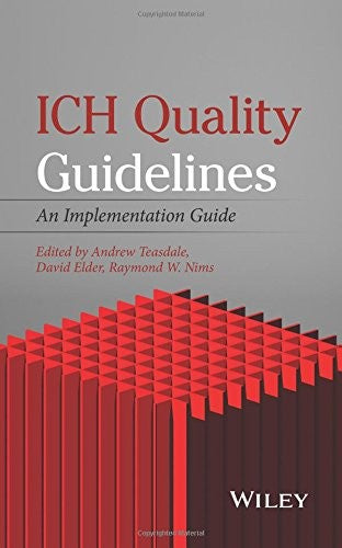 ICH Quality Guidelines: An Implementation Guide - book cover