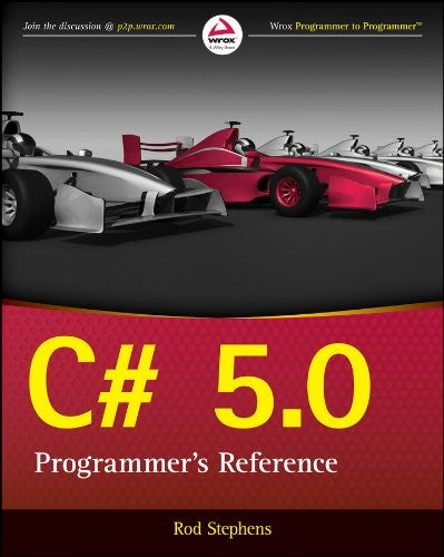 C# 5.0 Programmer's Reference - book cover