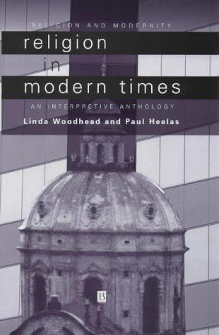Religion in modern times : an interpretive anthology - book cover