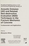 Acoustic emission and related non-destructive evaluation techniques in the fracture mechanics - book cover