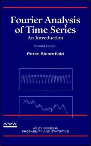 Fourier Analysis of Time Series: An Introduction - book cover