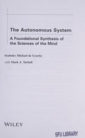 The Autonomous System: A Foundational Synthesis of the Sciences of the Mind - book cover