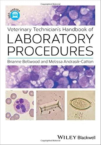 Veterinary Technician's Handbook of Laboratory Procedures - book cover